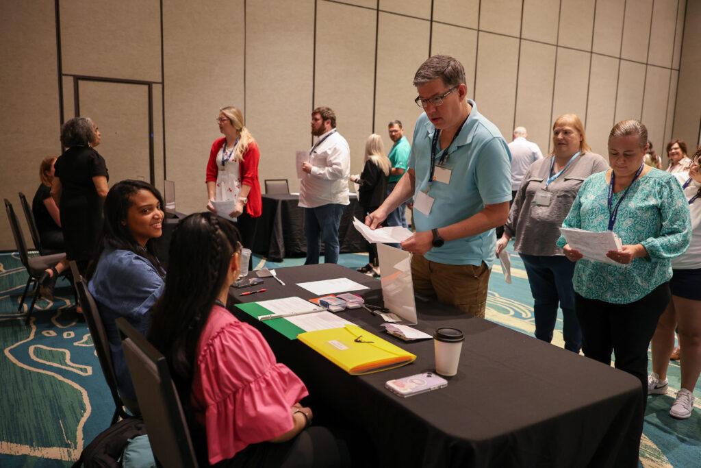 Reentry Simulation at The Summit conference.