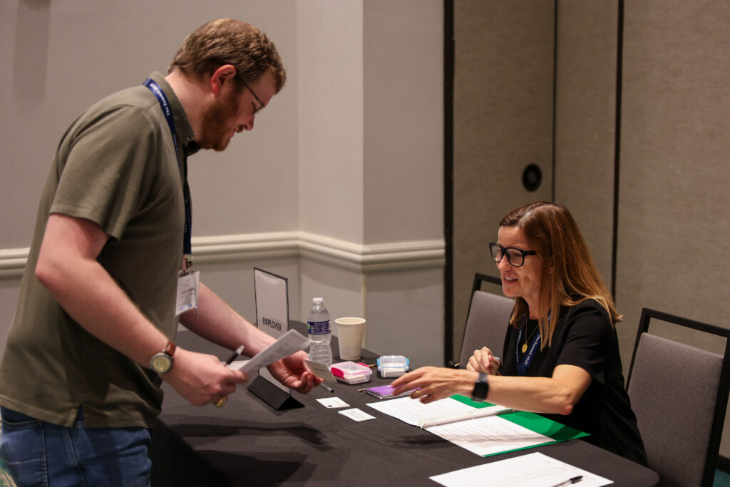 Reentry Simulation at The Summit conference.